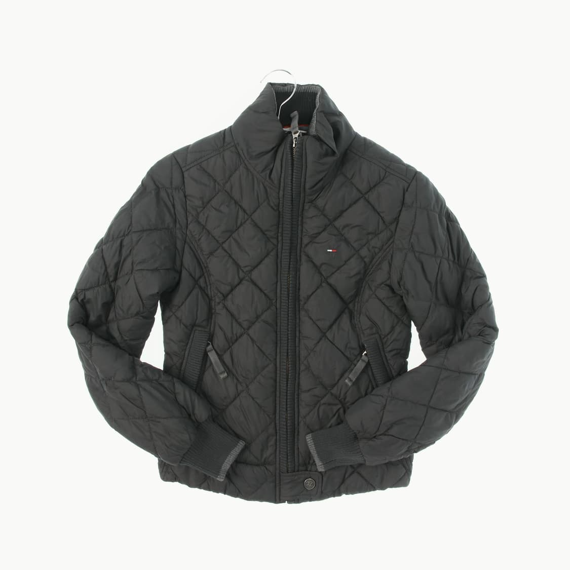 [S] Tommy 타미힐피거 우먼즈 다크그린 누빔 퀼팅 점퍼 상품이미지8
