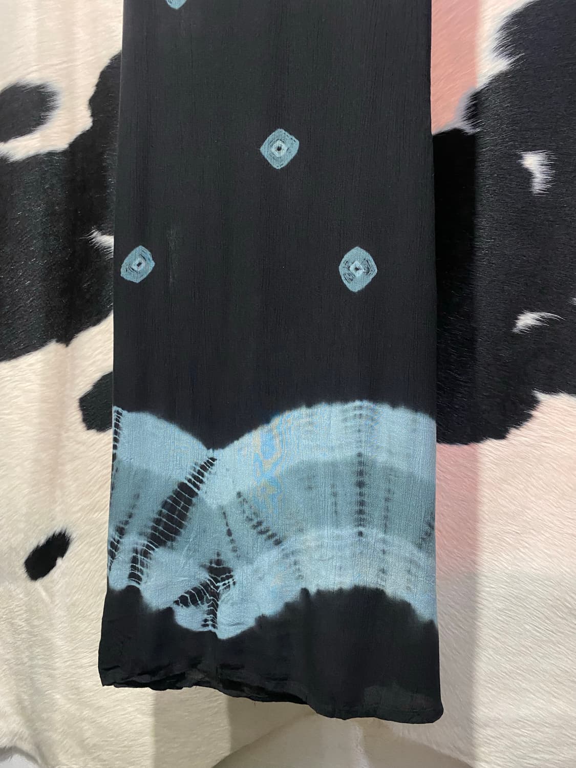 Japanese vtg 오리엔탈 타이다이 웨이브 원피스 상품이미지4