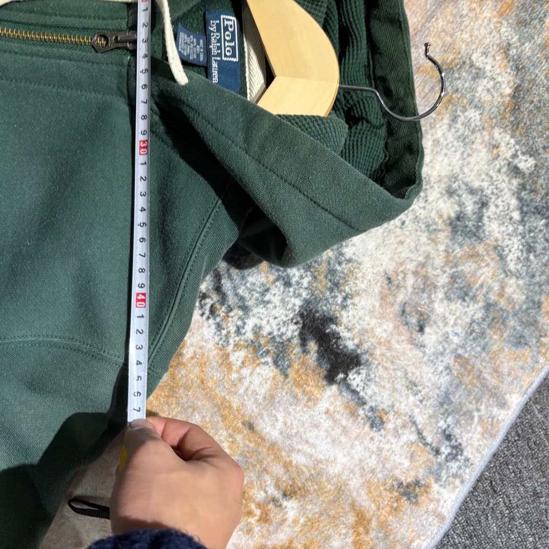 폴로 빈티지 헤비 후드집업 상품이미지7