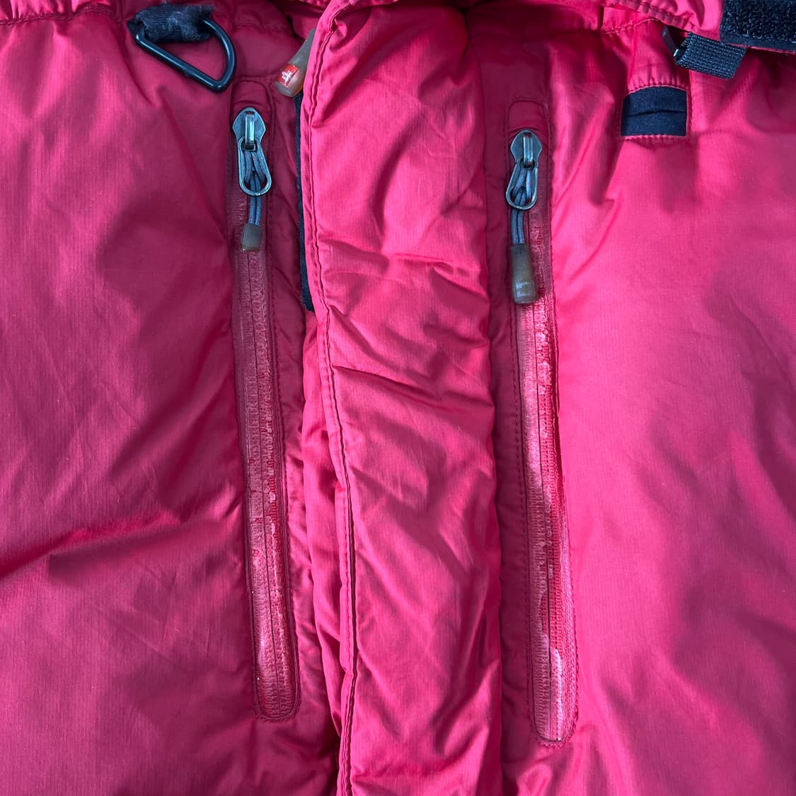 105 노스페이스 서밋시리즈 히말라야 레드 패딩 상품이미지5