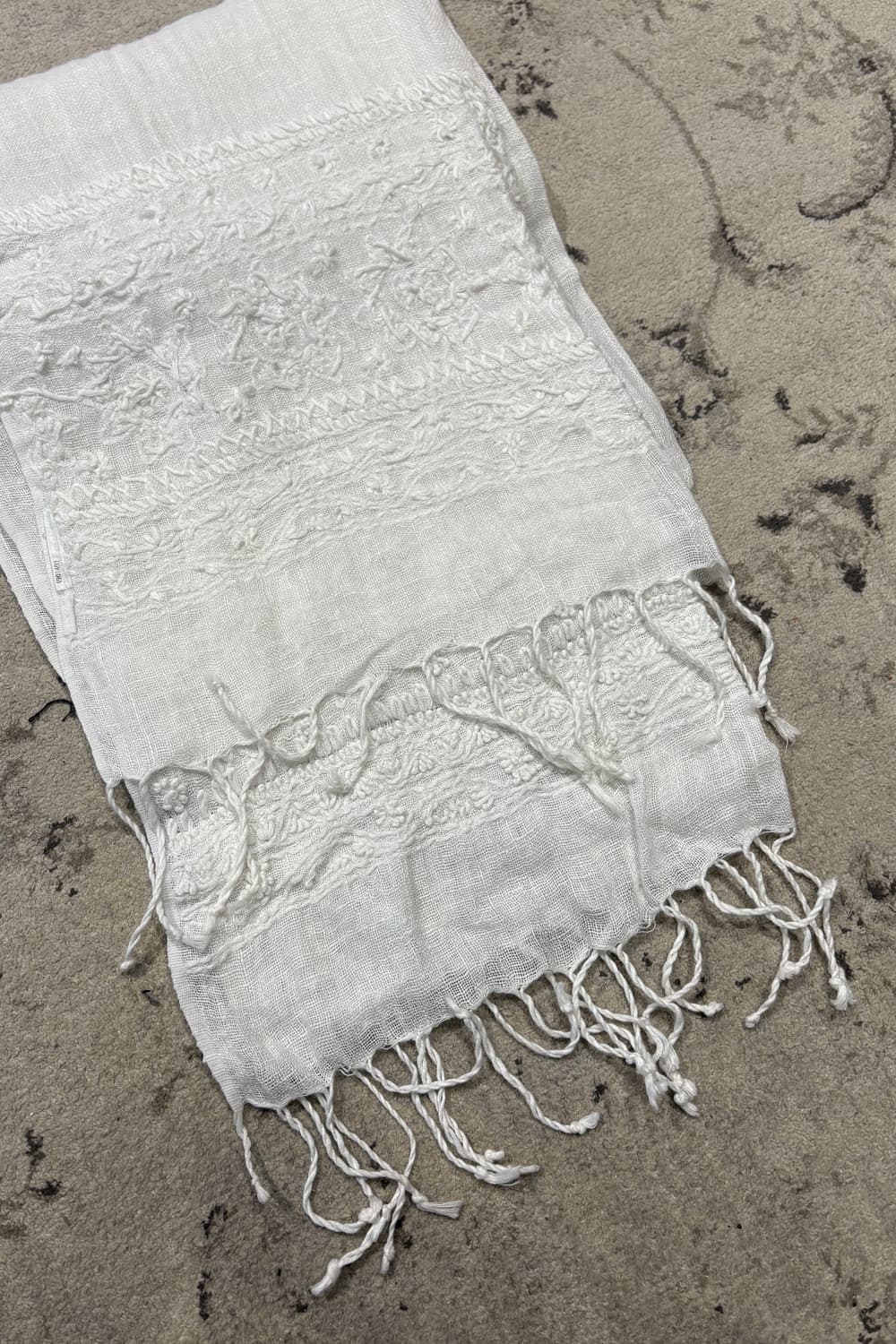 White Gauze Scarf 상품이미지3