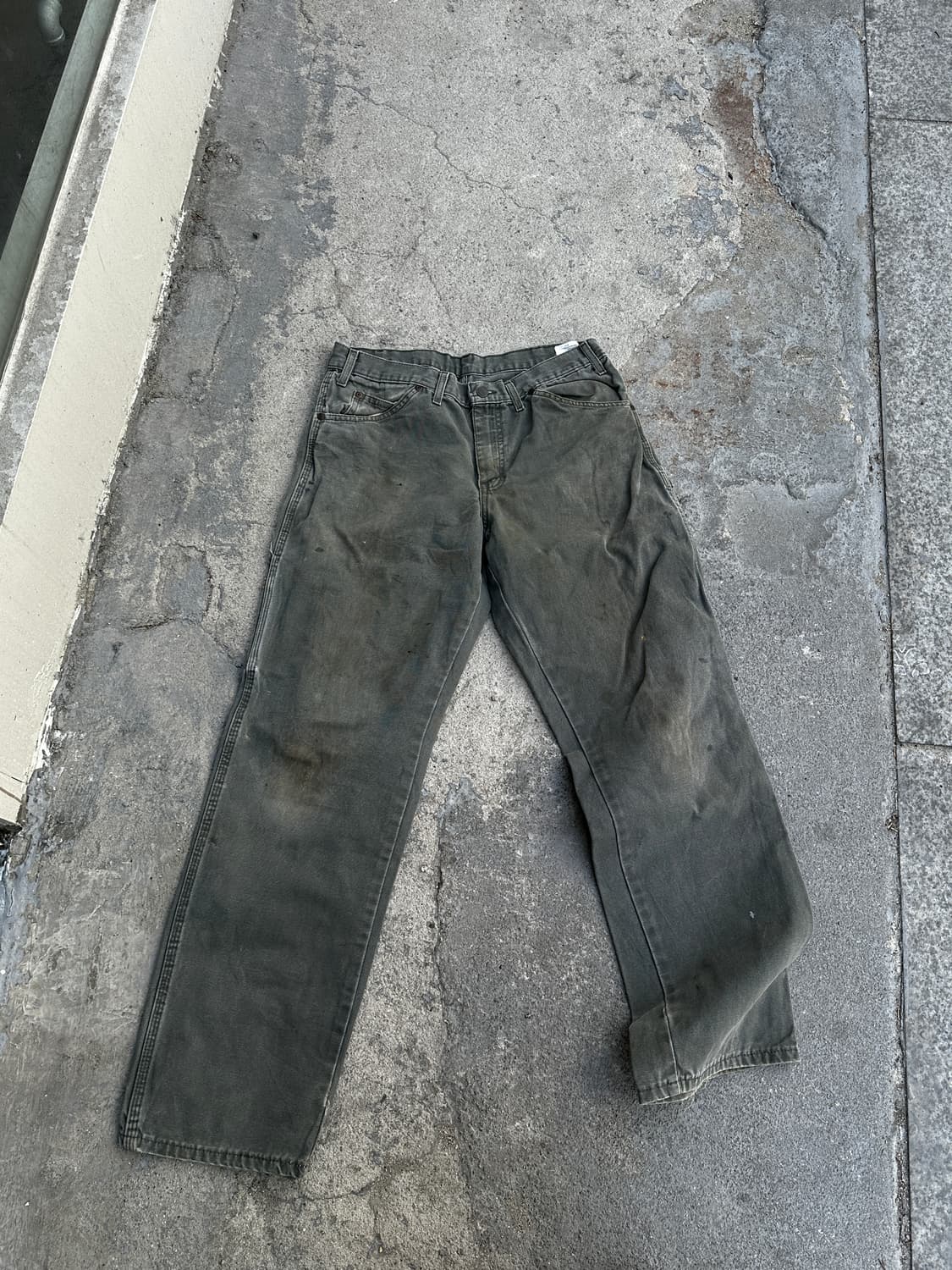 Dickies 디키즈 올리브 카펜터 워크팬츠 상품이미지3