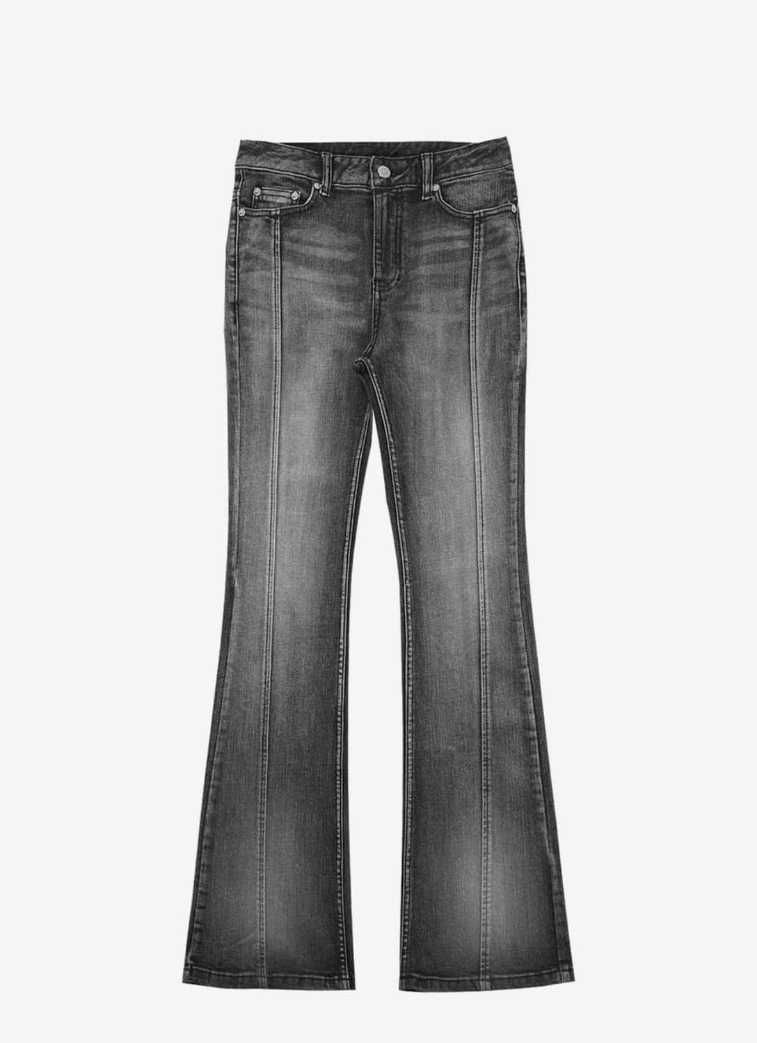 달링유어배드 ROSE BOOTS CUT DENIM #BLACK s 상품이미지1