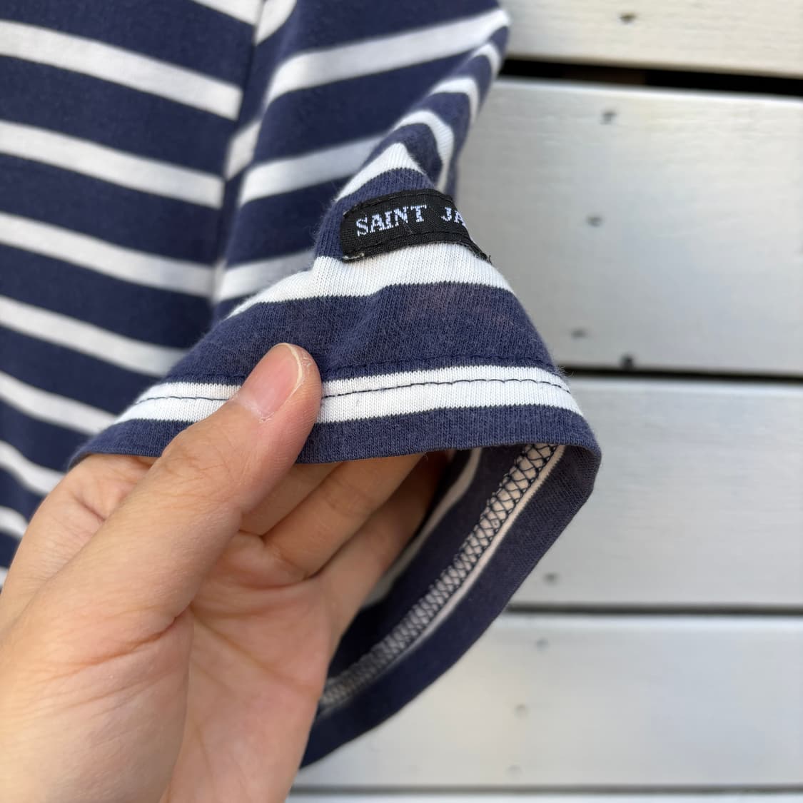 Saint James 세인트제임스 스트라이프 반팔 티셔츠 상품이미지7