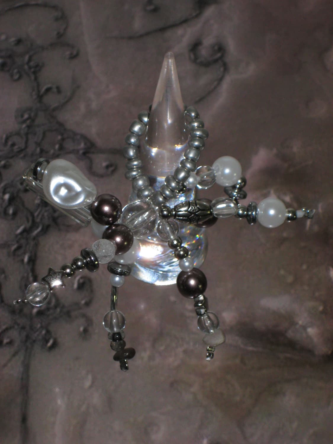 브라운 실버 스텔라 링반지 상품이미지1