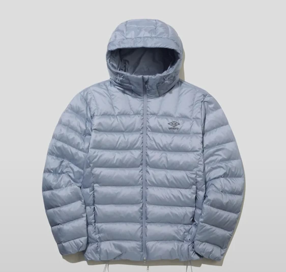 엄브로 후드형 경량 패딩 블루  상품이미지1