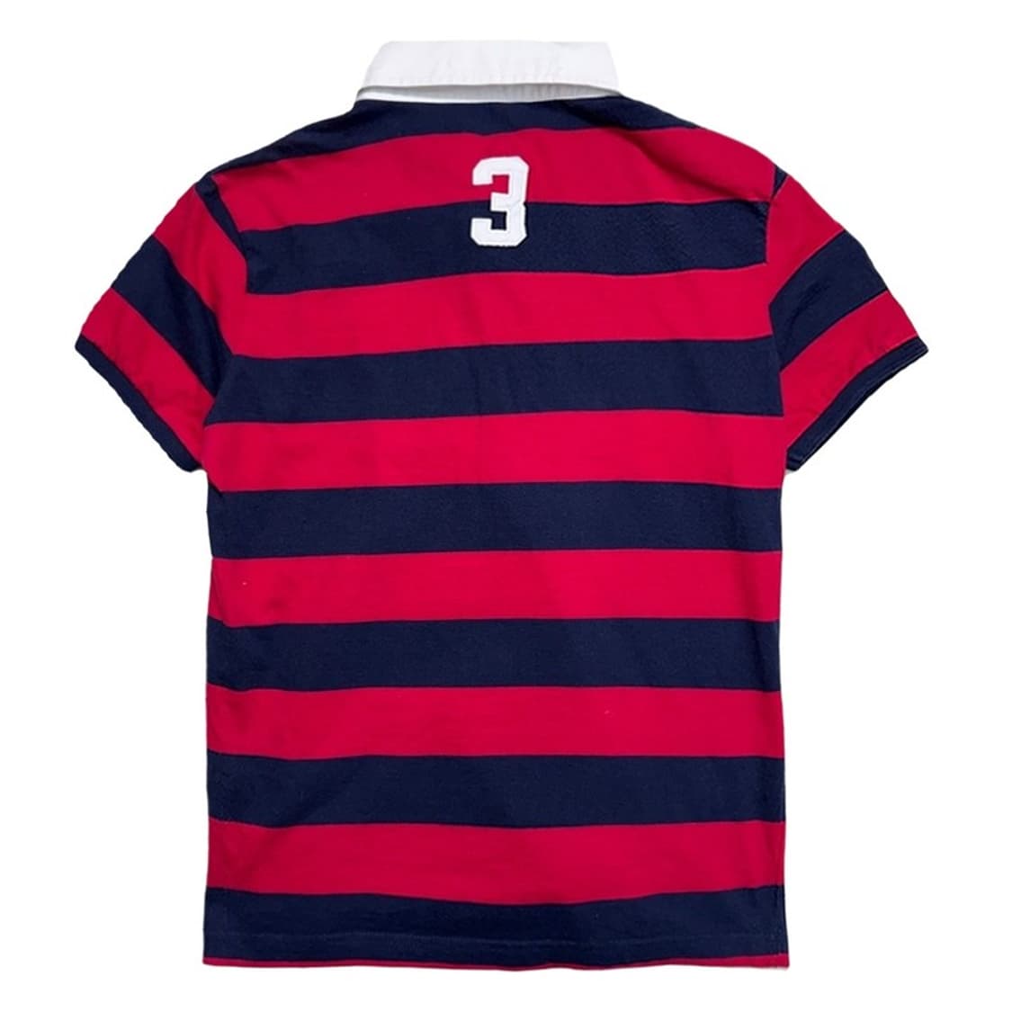 RALPH LAUREN 스트라이프 럭비티 반팔 L 상품이미지8