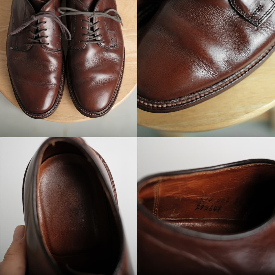 알든 29364F 7D 언라인드 브라운 크롬악셀 플레인토 상품이미지9