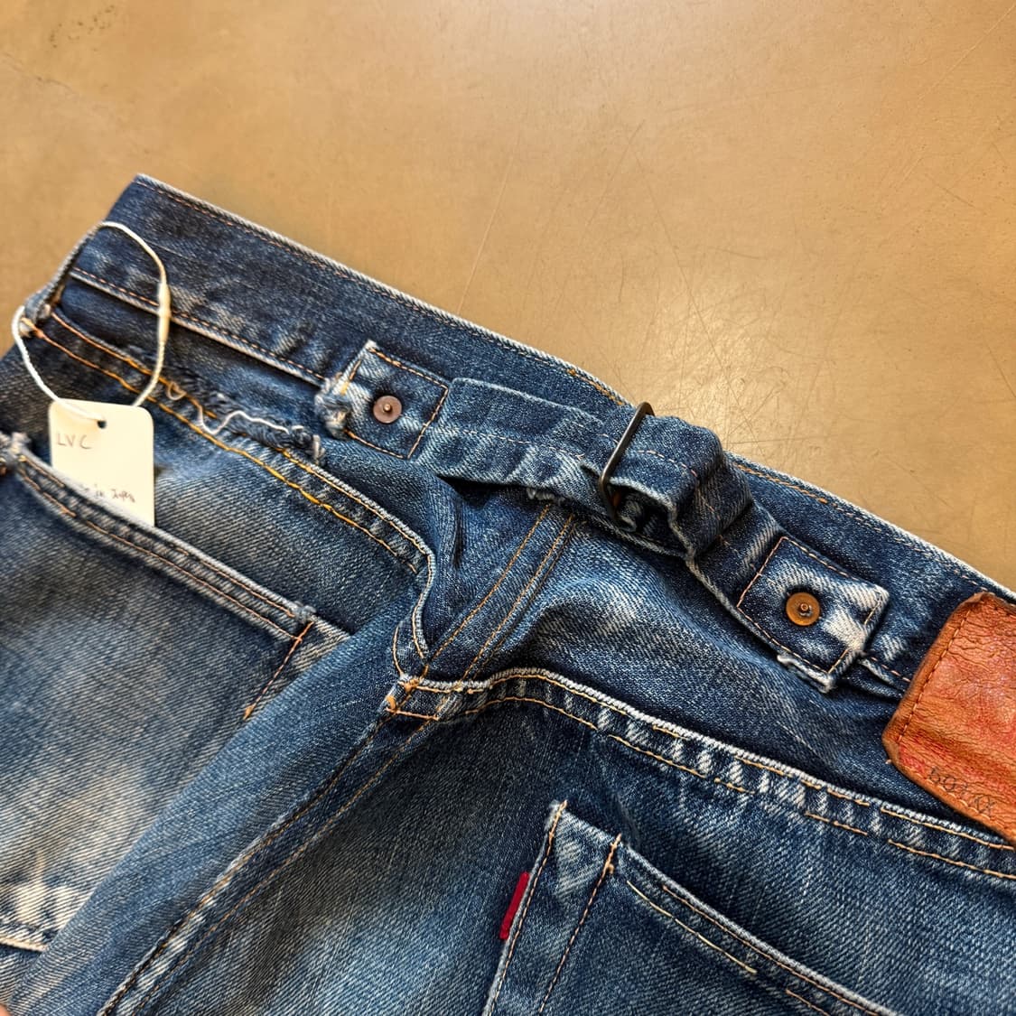 LVC 리바이스 501XX 신치백 셀비지 사시코 팬츠 30 31 32 상품이미지7