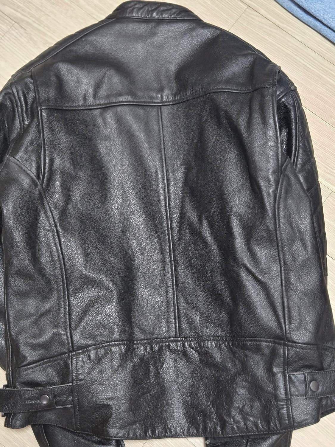 소가죽 바이커 자켓 상품이미지3