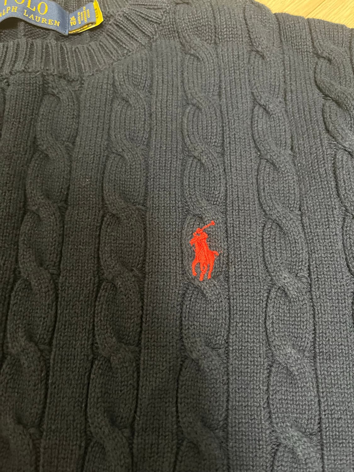 폴로 니트 네이비 상품이미지2