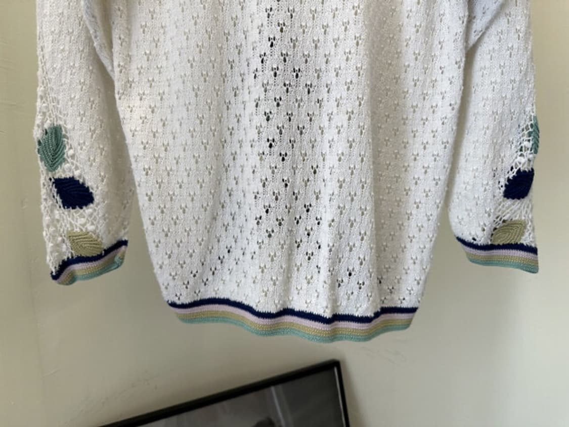 Japanese vintage 크로셰 가디건 상품이미지9
