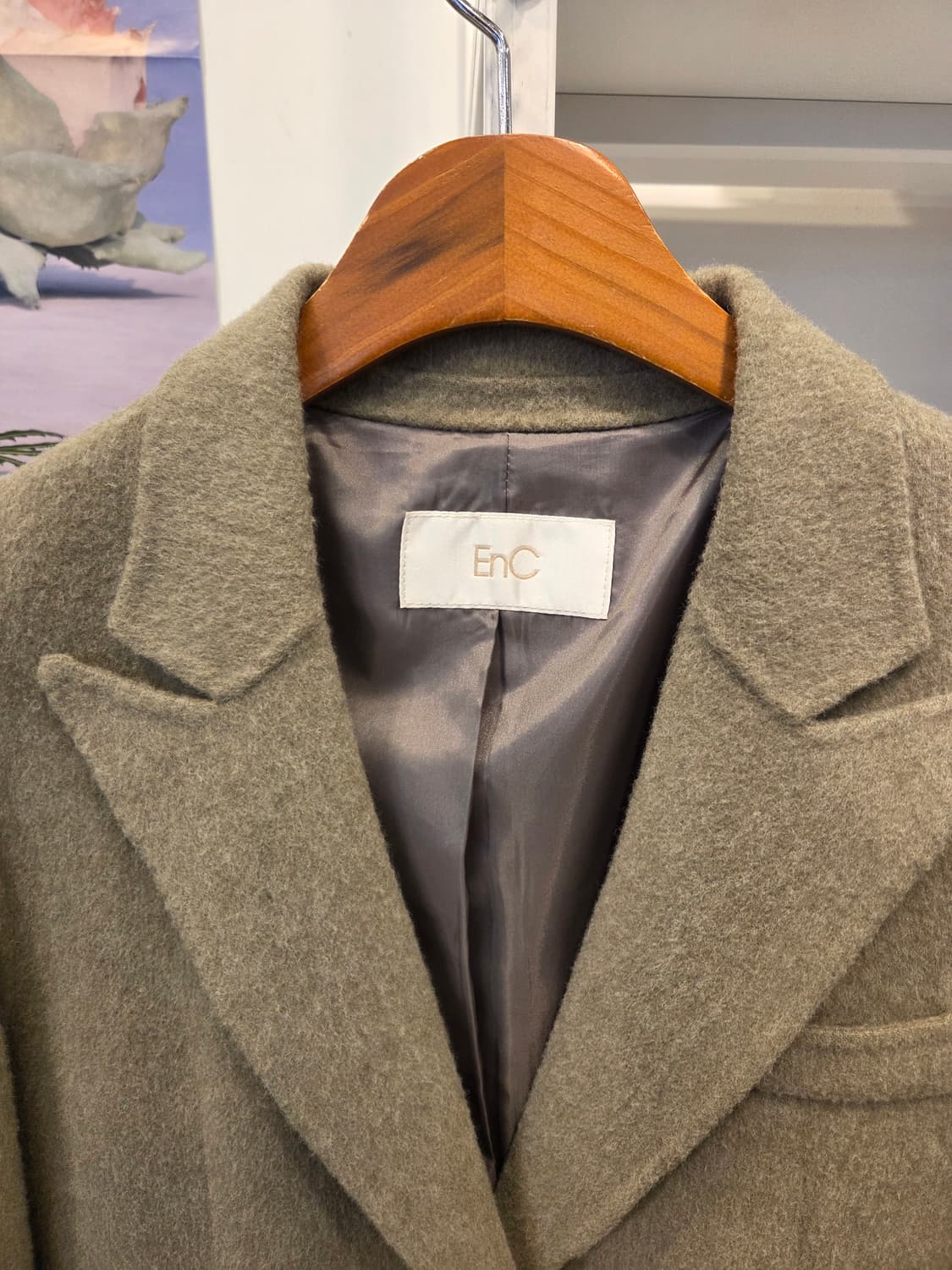 ENC 이엔씨 울 캐시 혼방 자켓 상품이미지2