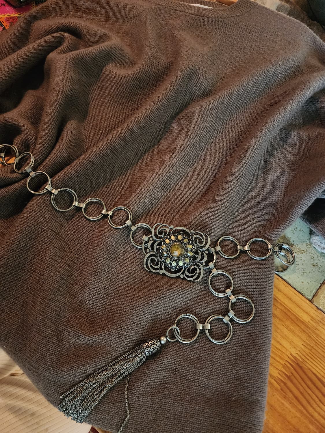 antique chain belt 엔틱 체인 벨트 상품이미지4