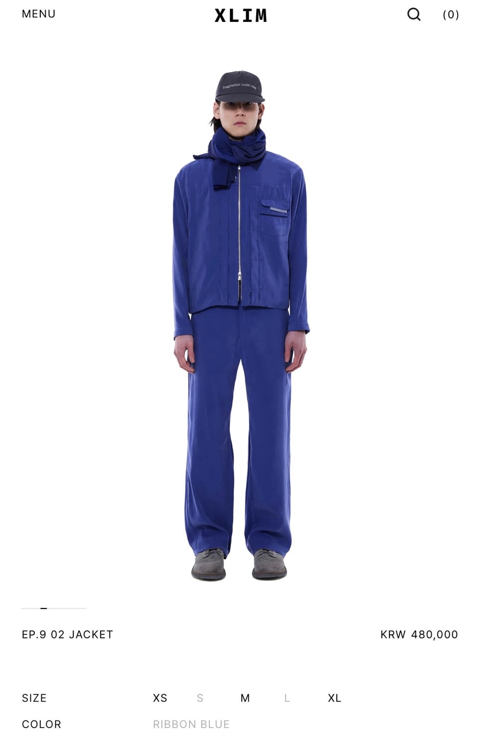 xlim ep9 02 자켓 리본 블루 상품이미지2