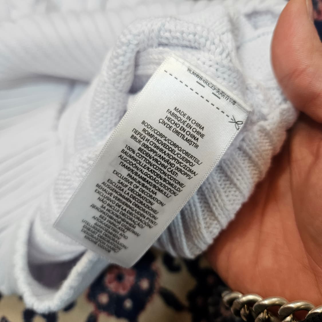 폴로랄프로렌 코튼 케이블 반팔 니트 스웨터
L size 상품이미지4