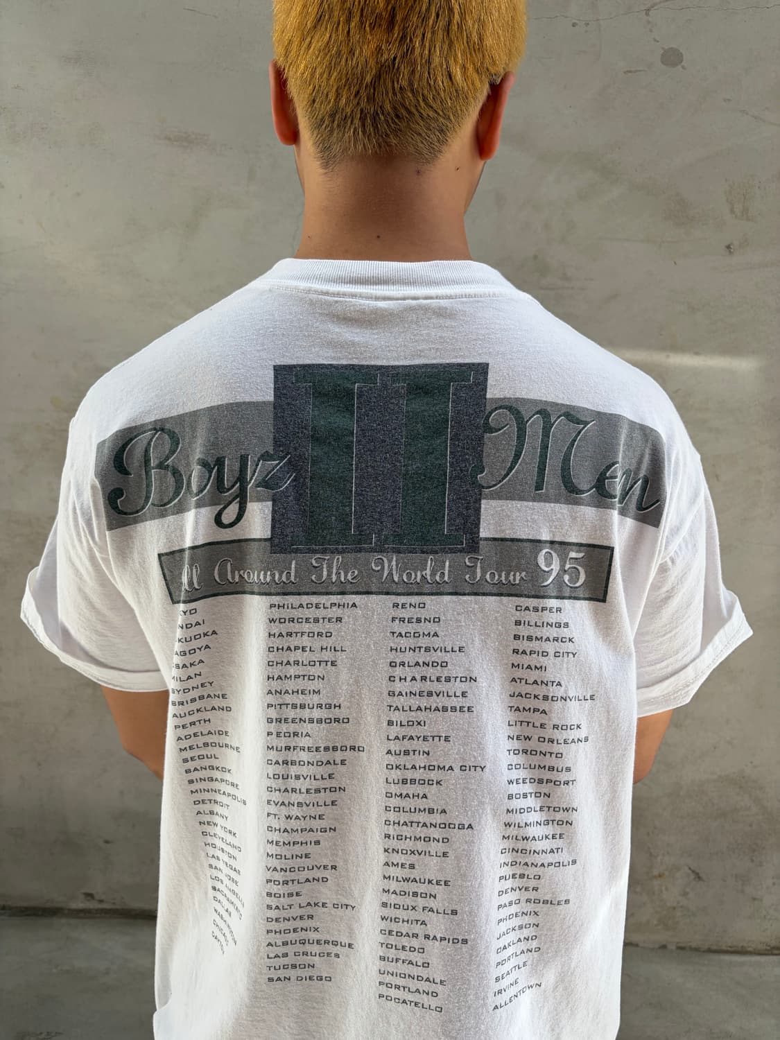 90‘ Boys II Men All Around The World T 상품이미지9
