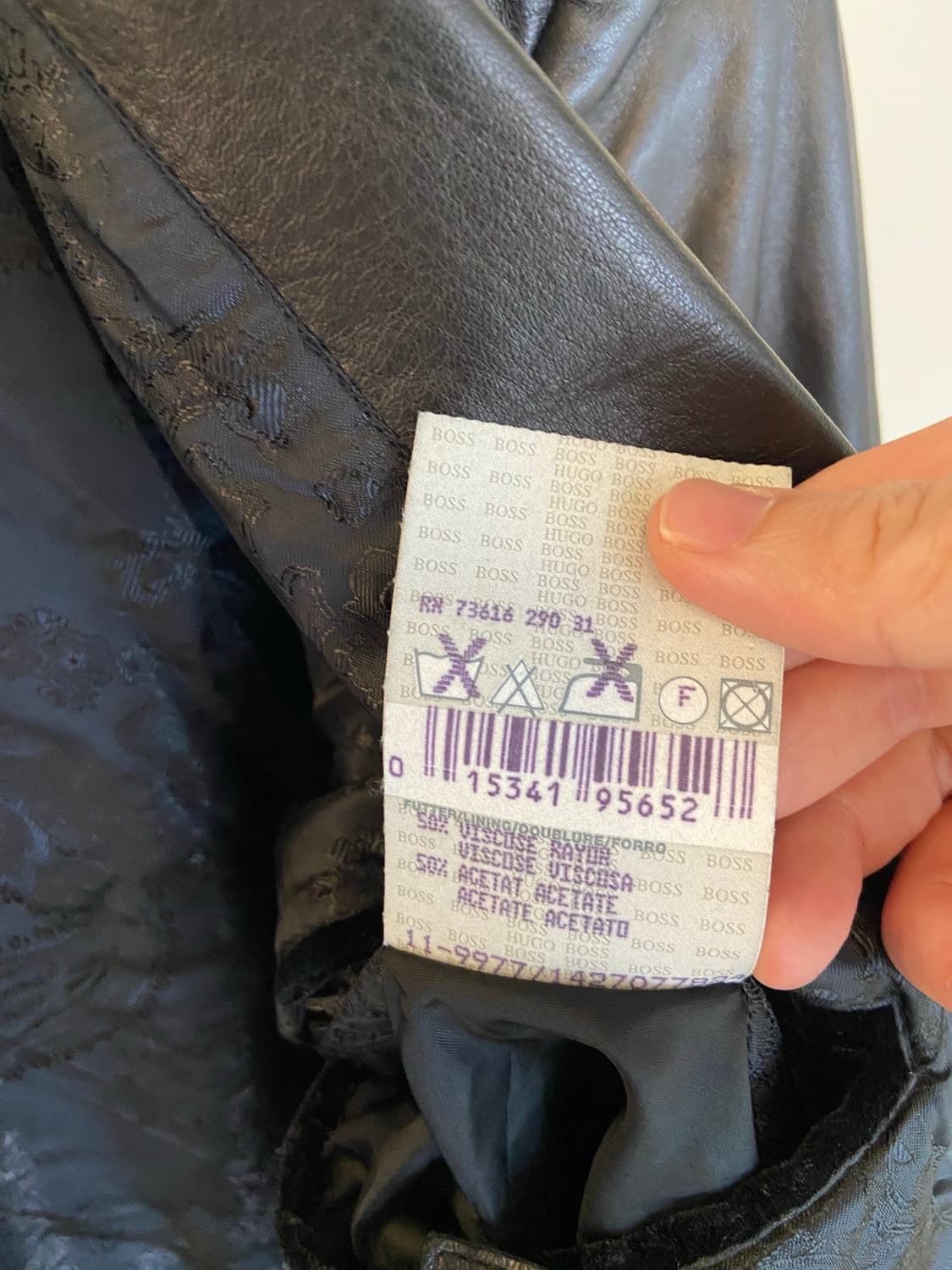 명품 hugo boss 휴고보스 양가죽 블레이저 상품이미지7