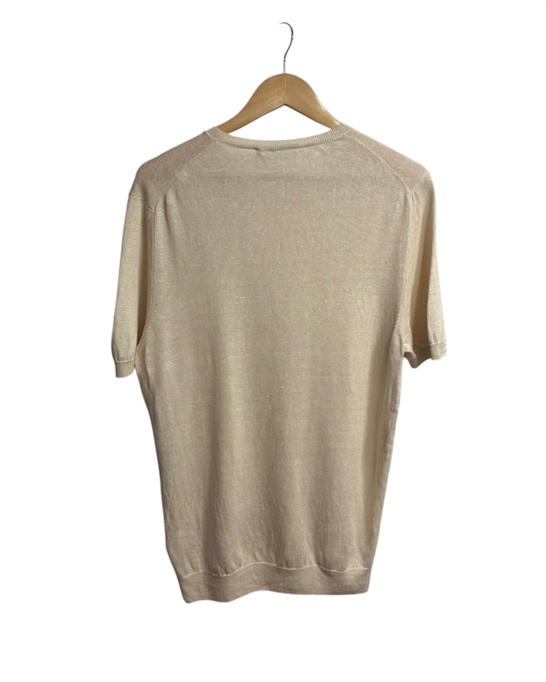 딸리아또레(TAGLIATORE) 린넨 라운드넥 반팔니트 52(XL) 상품이미지7