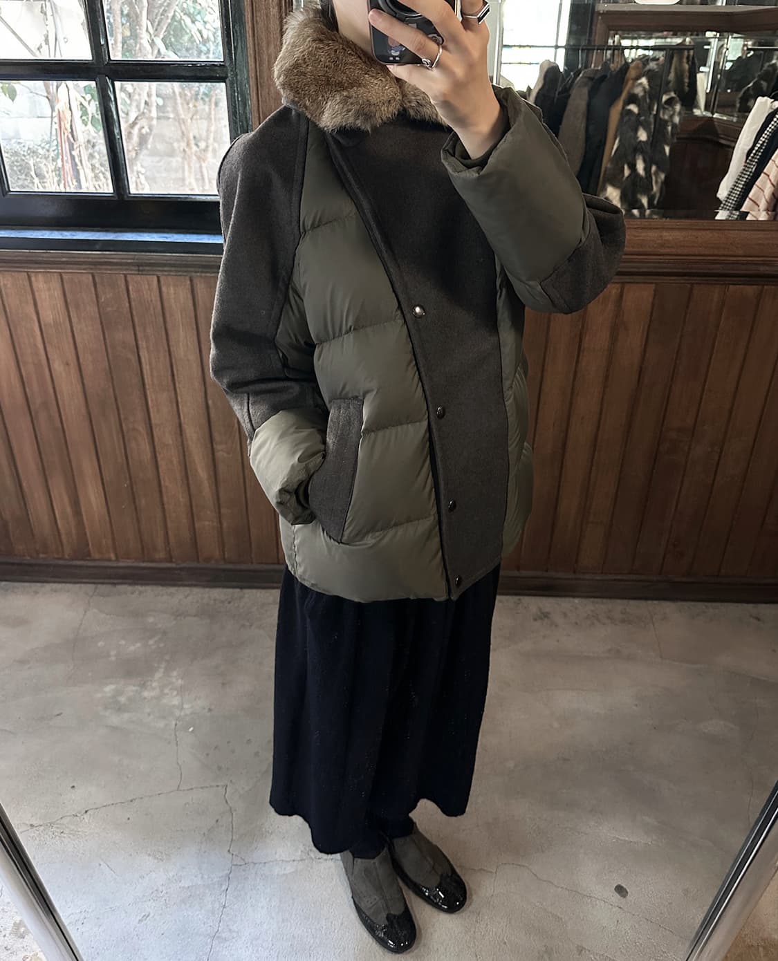 PLUMPYNUTS fur down jacket 상품이미지3