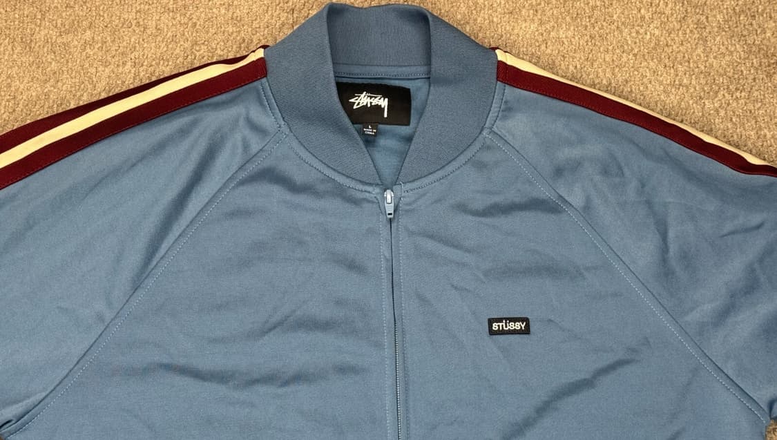 스투시 풀집 폴리 트랙 재킷 상품이미지2