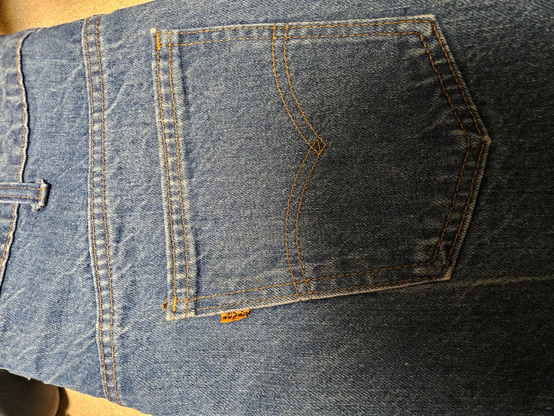 80s levi's 517 오렌지탭 38x32 리바이스 부츠컷 상품이미지8
