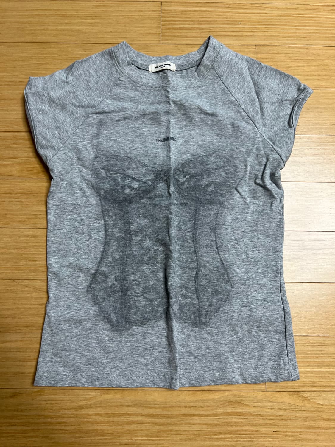 헬레네파리스 코르셋 프린트 하프티셔츠 멜란지 상품이미지7