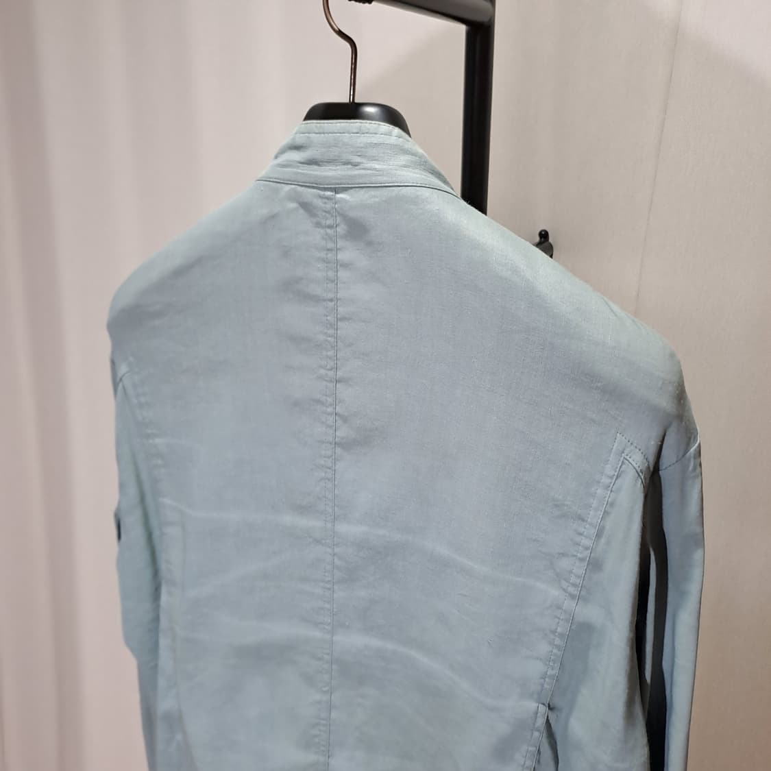 (택포) 타임옴므 19SS 린넨 블루종 105 B436 상품이미지6