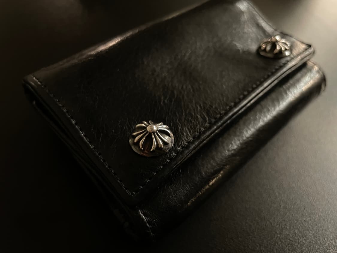 크롬하츠 가죽 3단 지갑 상품이미지1