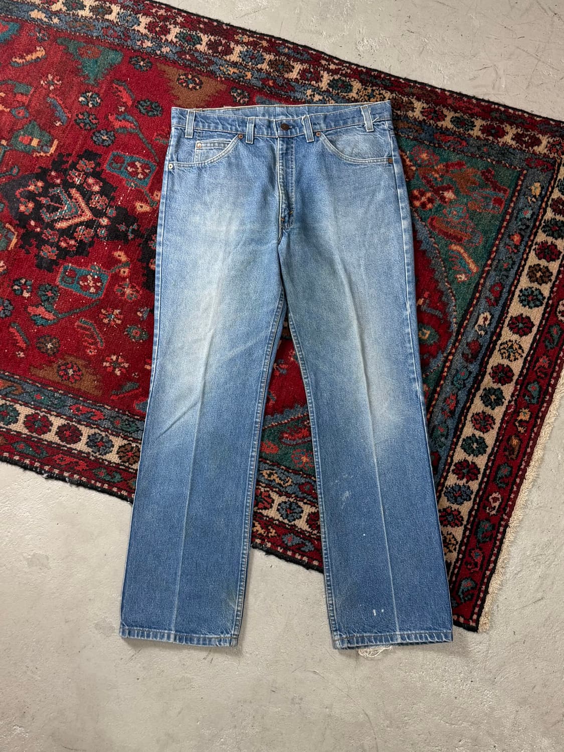 90's USA 빈티지 리바이스 517 오렌지탭 부츠컷 상품이미지1