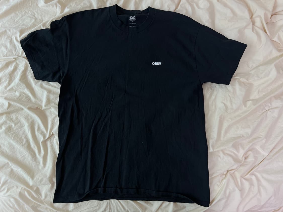 오베이 obey 백로고 티셔츠 XL 상품이미지3