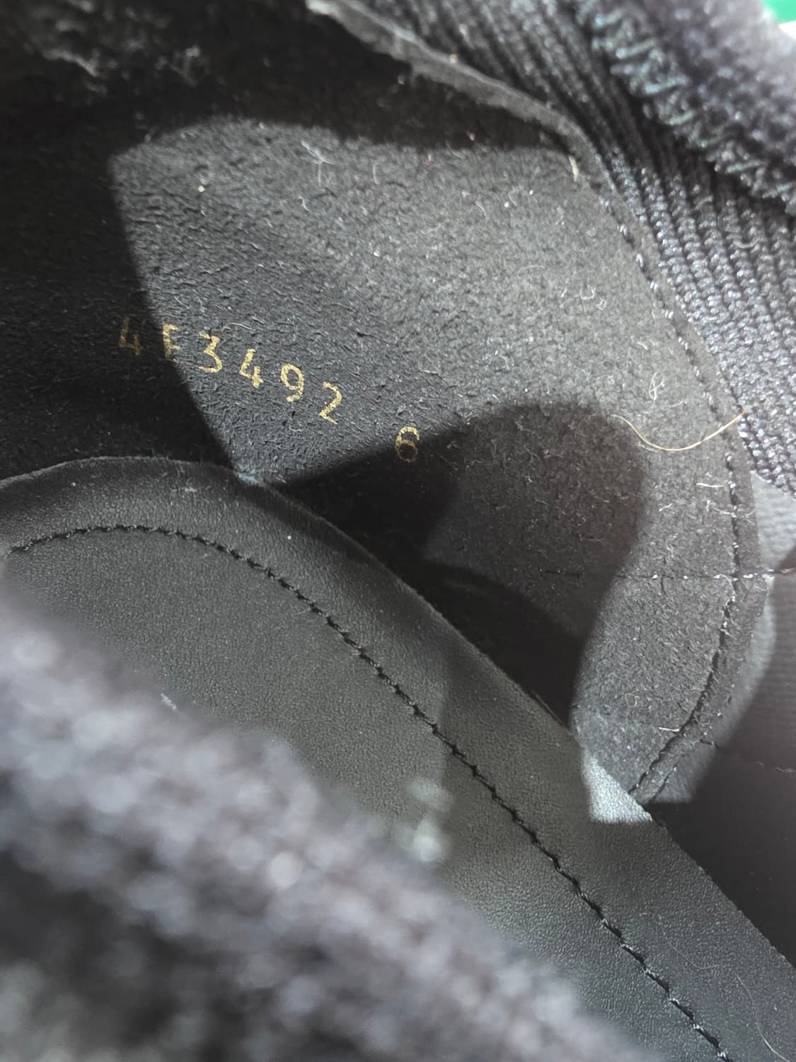 프라다 XY 로고 니트 스니커즈 블랙 화이트 (정품) 상품이미지5