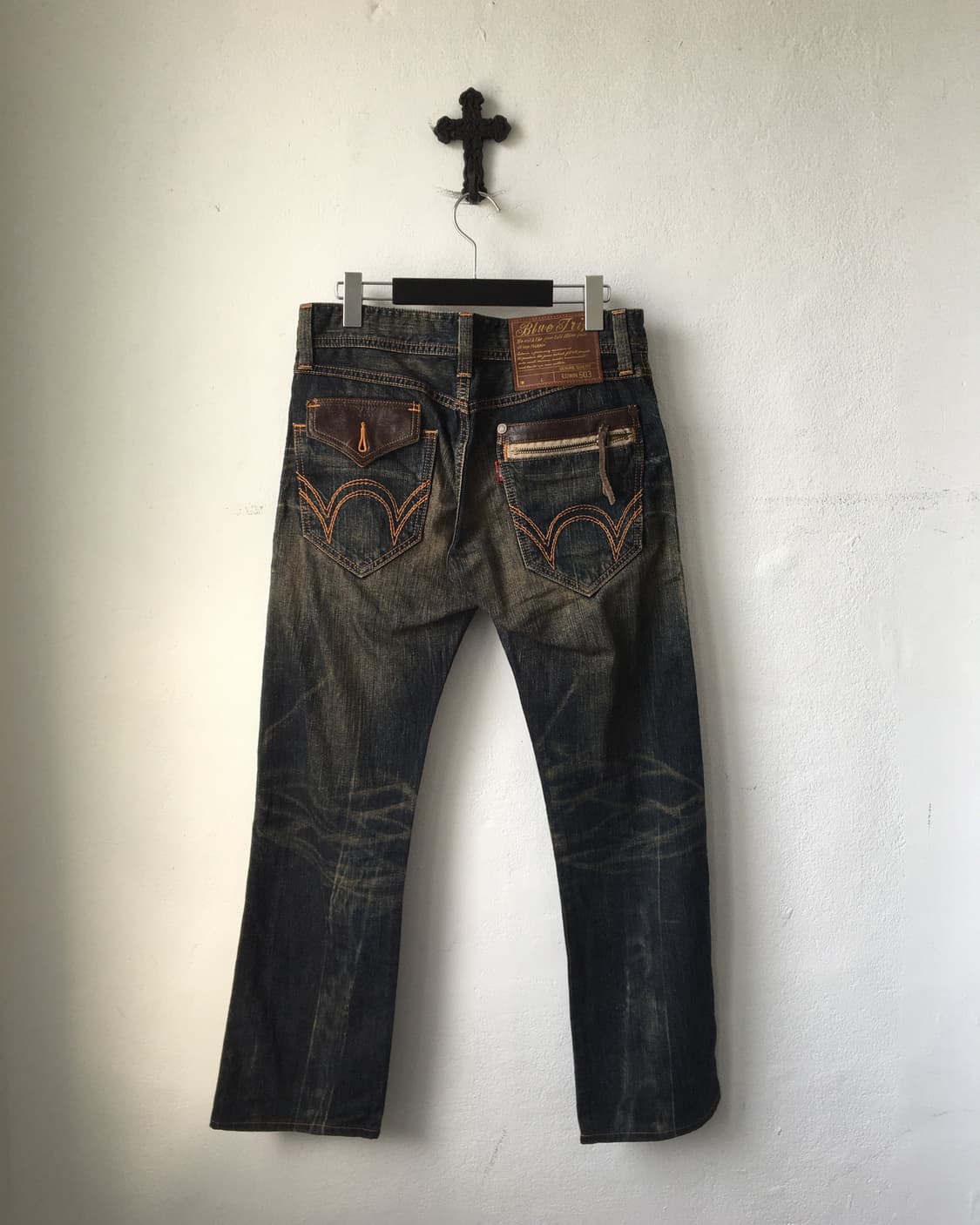 Ewdin washing denim pants 상품이미지3