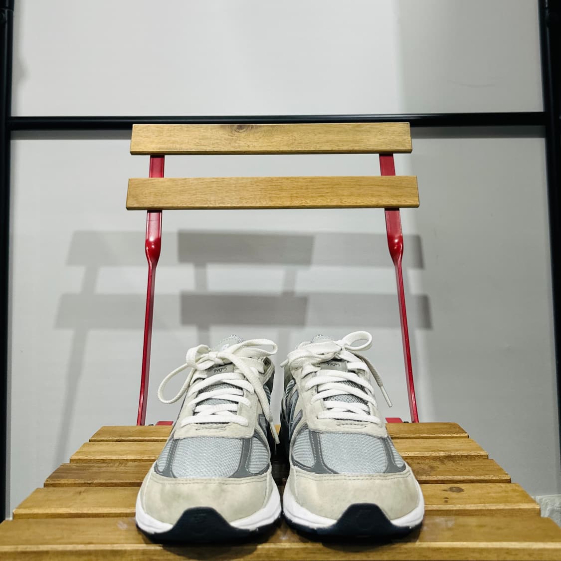 235) 뉴발란스 운동화 여성 여자 신발 990v5 그레이 상품이미지2