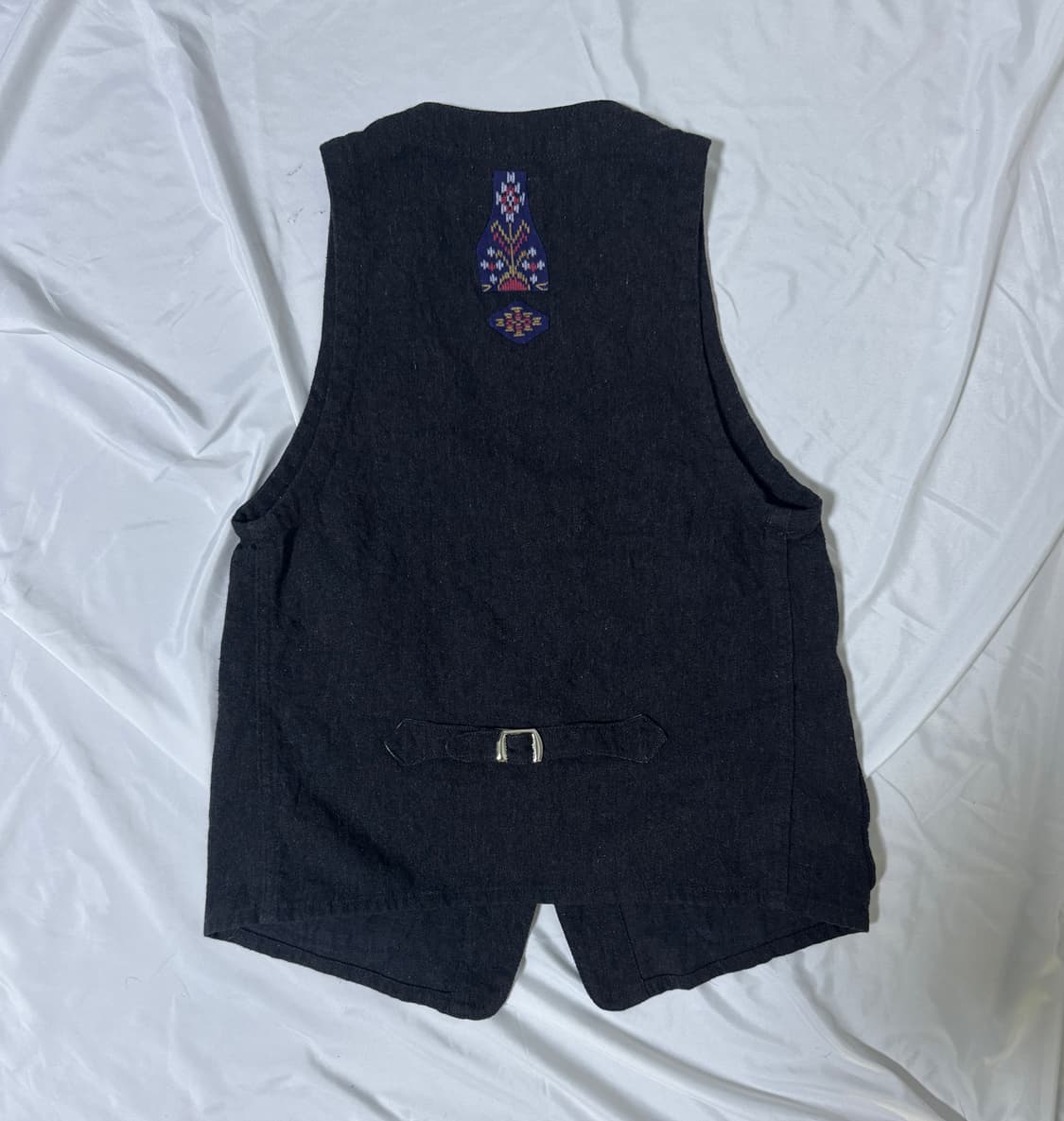 Orslow 에스닉 자수 울 베스트 상품이미지2