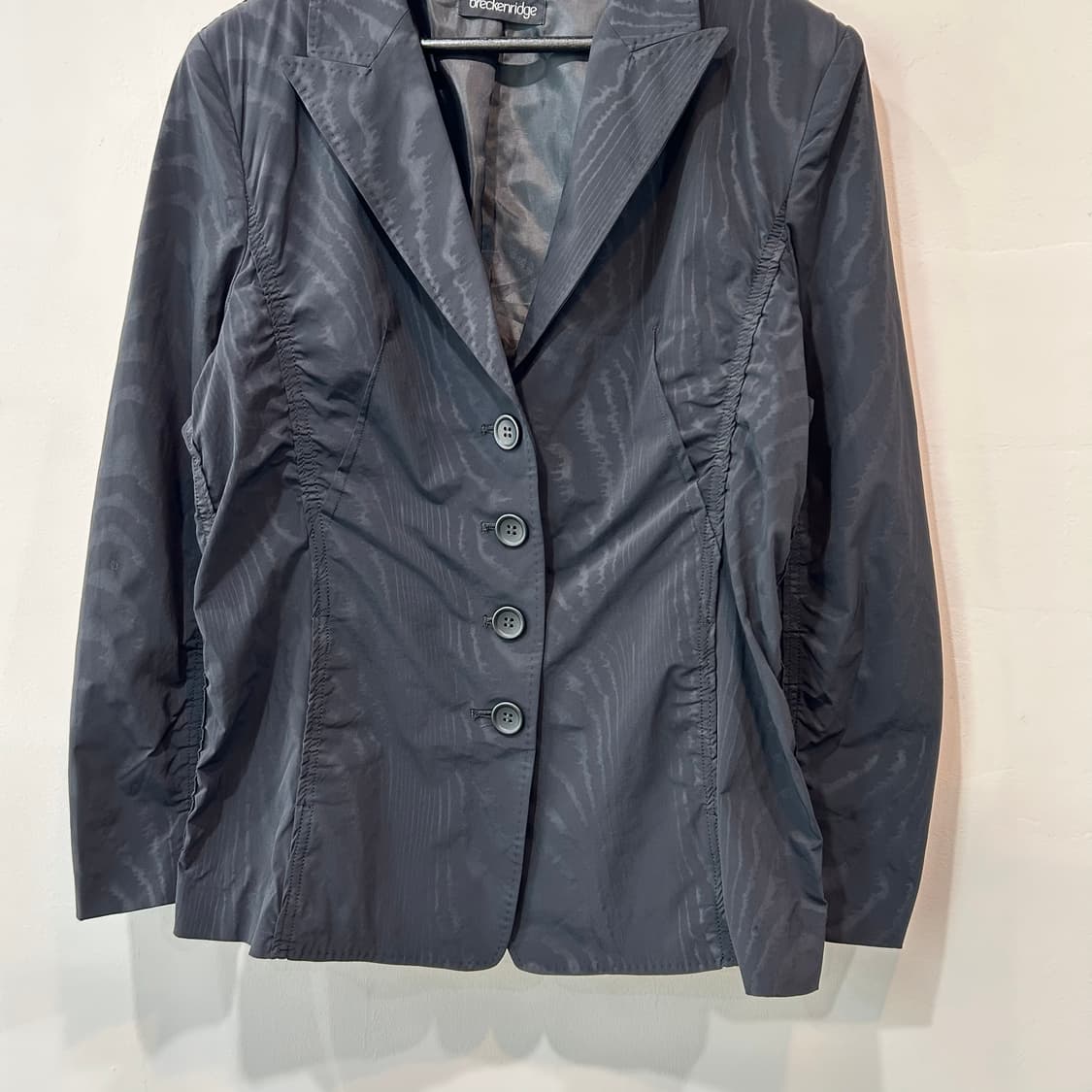 블랙 패턴 셔링 setup 상품이미지3