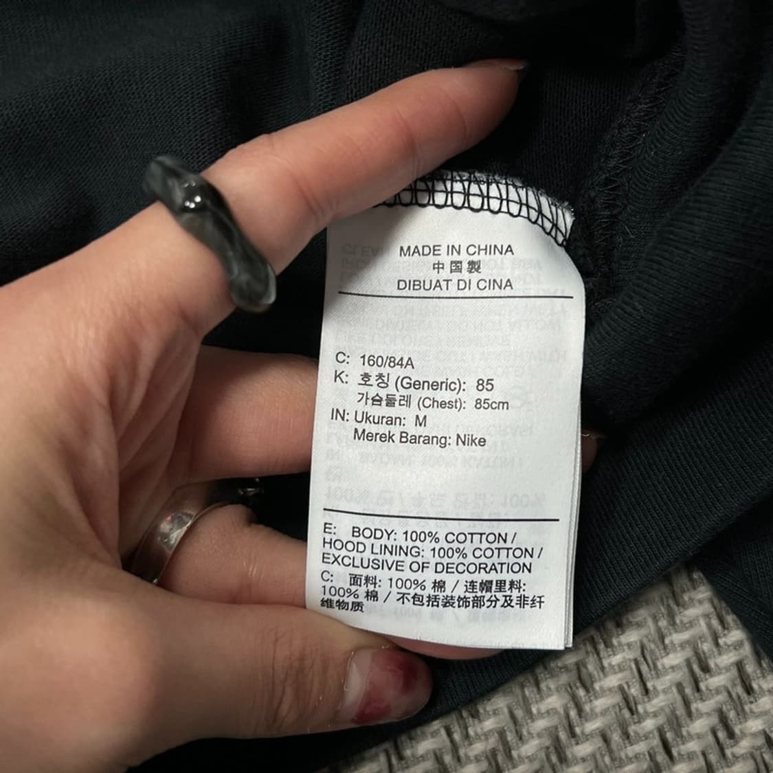 나이키 크롭 후드티 v0789 상품이미지7