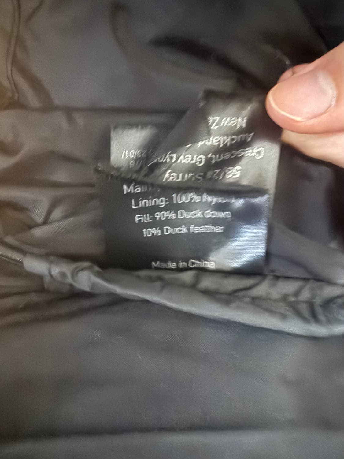 엔타이어 스튜디오 MML 푸퍼 푸필 패딩 블랙 상품이미지5