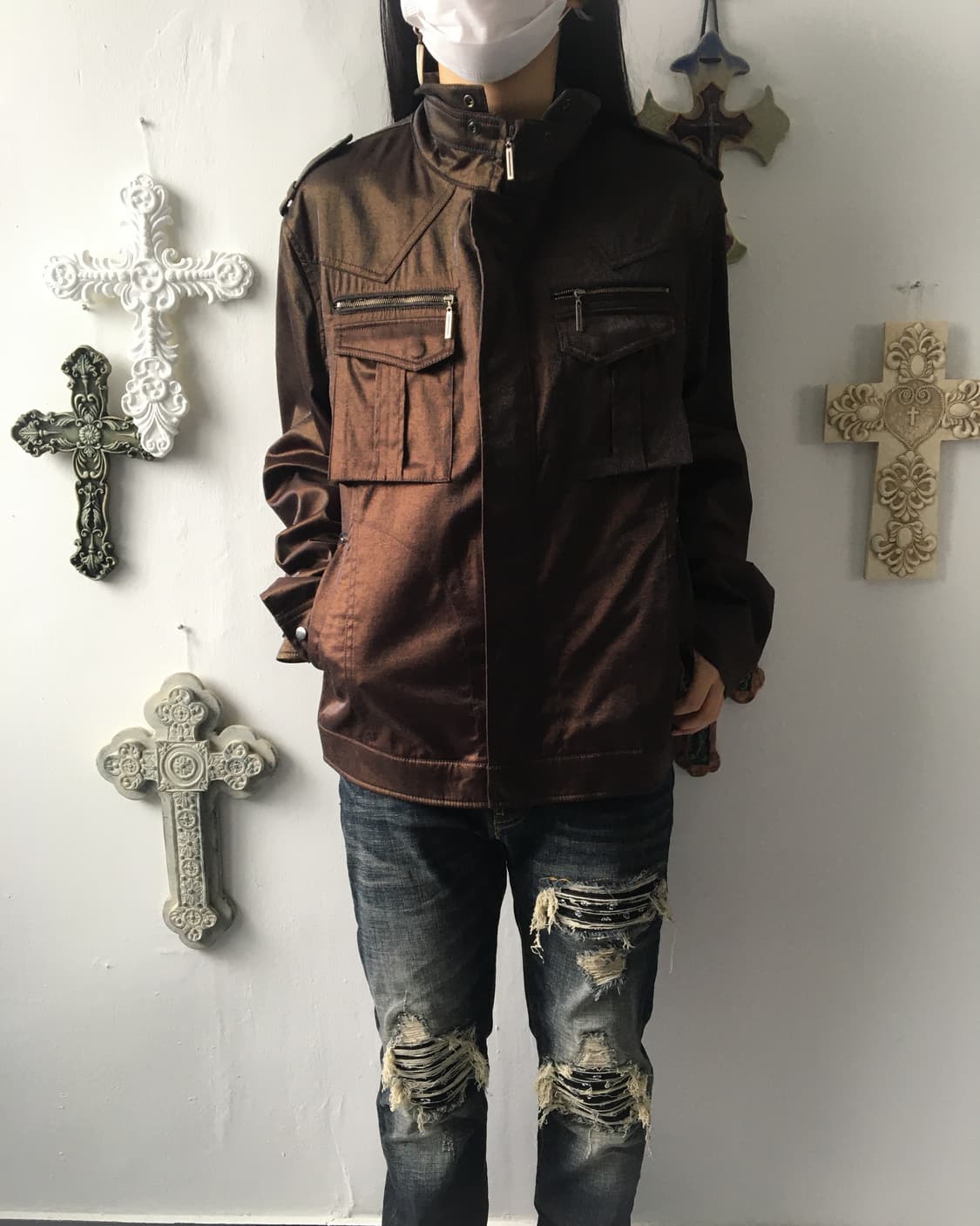 Shirt zip up jacket 상품이미지7