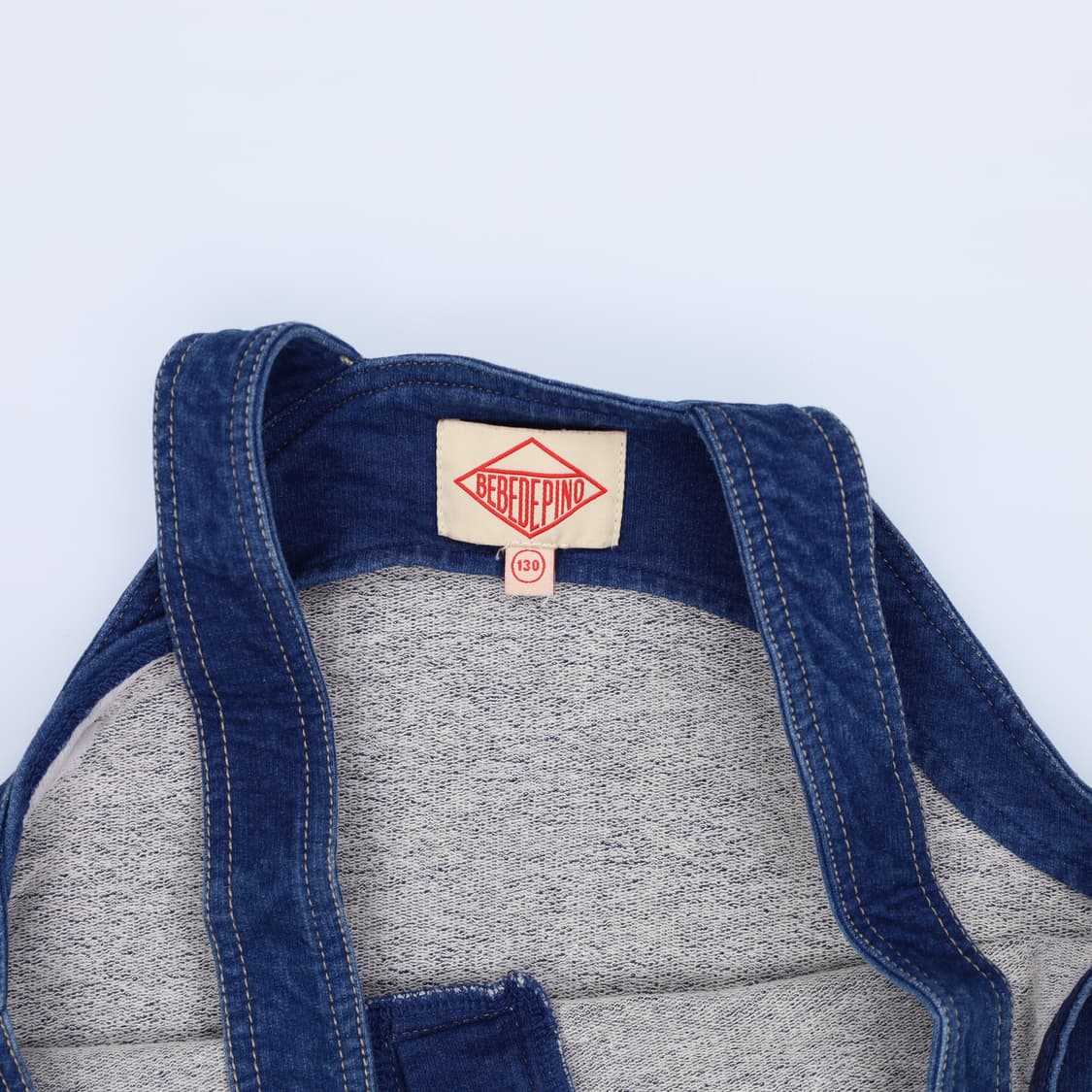 [130] 베베드피노 키즈 멜빵 청치마 1204HR2 상품이미지5