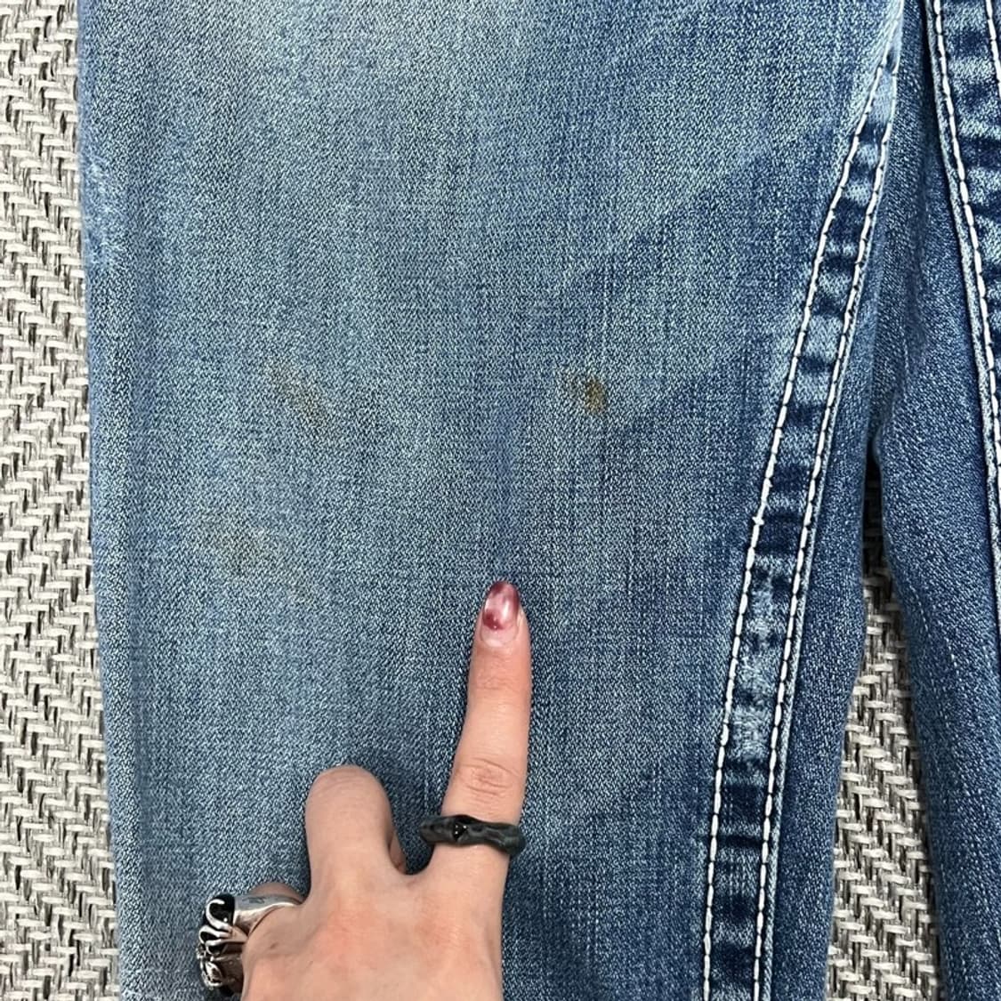 트루릴리젼 로우라이즈 데님 팬츠 v0804 상품이미지6