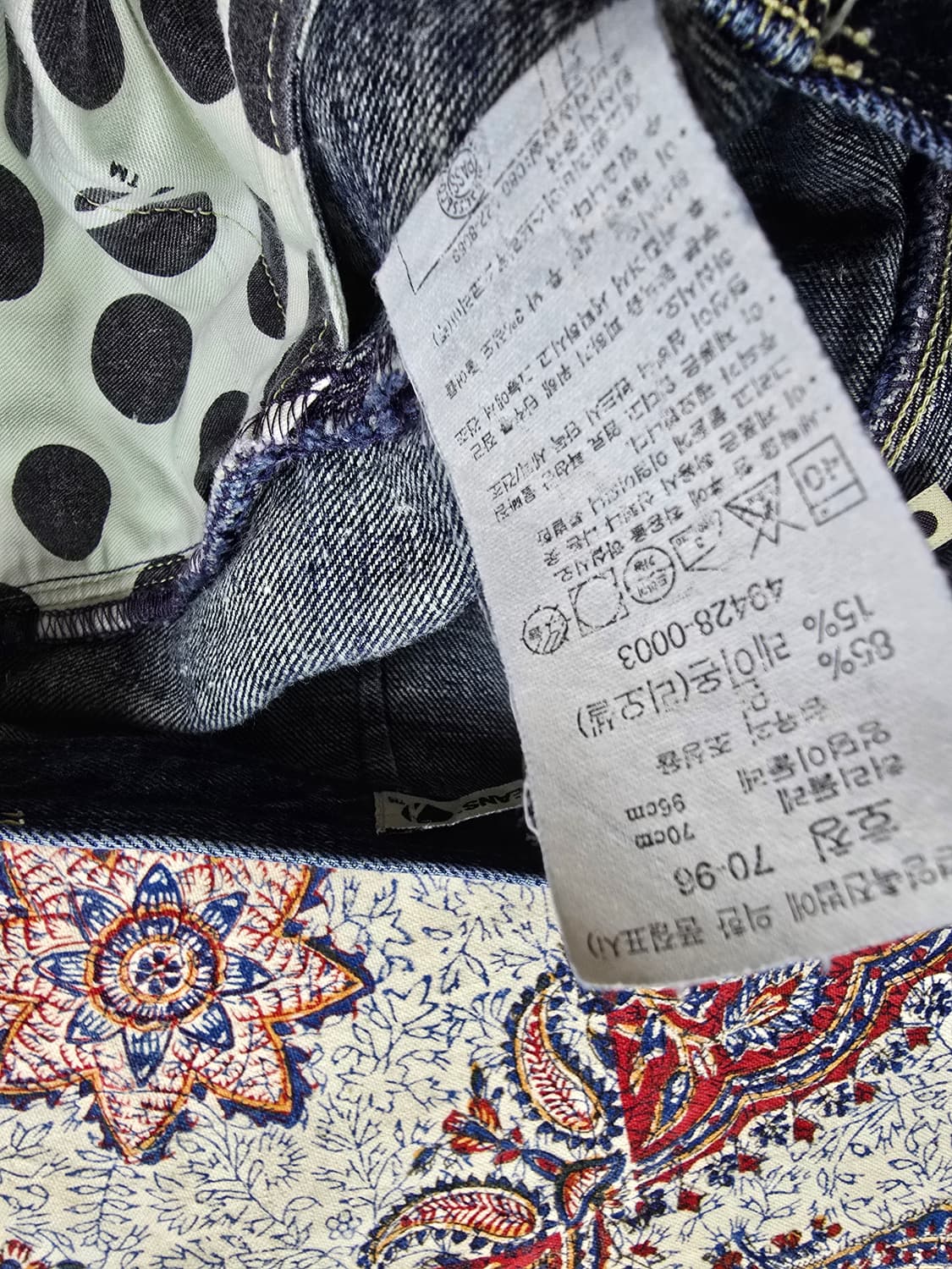 리바이스 엔지니어드진 롤업 데님 5부 반바지 (1817) 상품이미지6