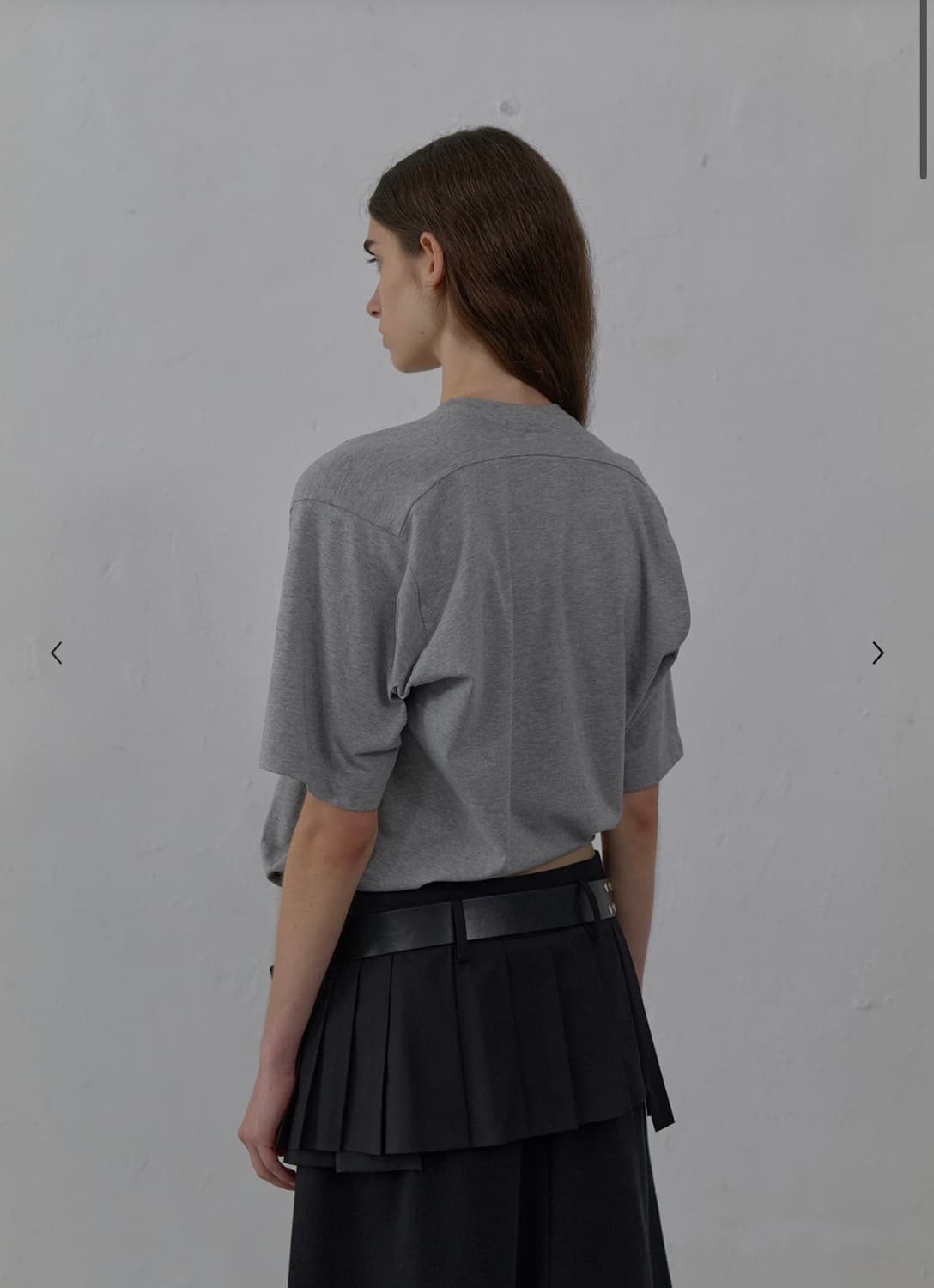 [LCDC] DRAWSTRING OVERSIZED T-SHIRT 상품이미지3