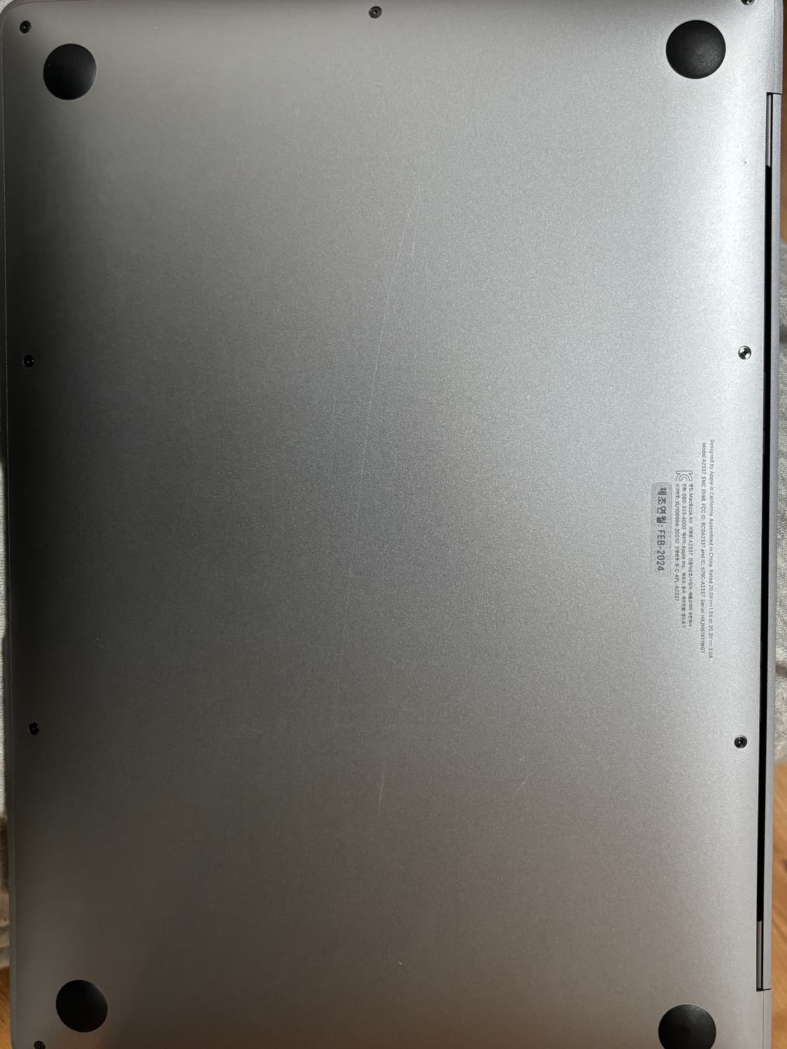 맥북에어2020 13인치 스페이스 그레이 상품이미지3