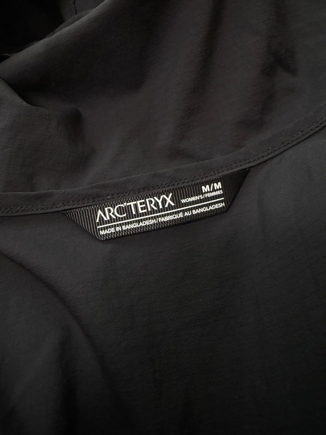 아크테릭스 스쿼미시 후드 블랙 바람막이 자켓 M 상품이미지5