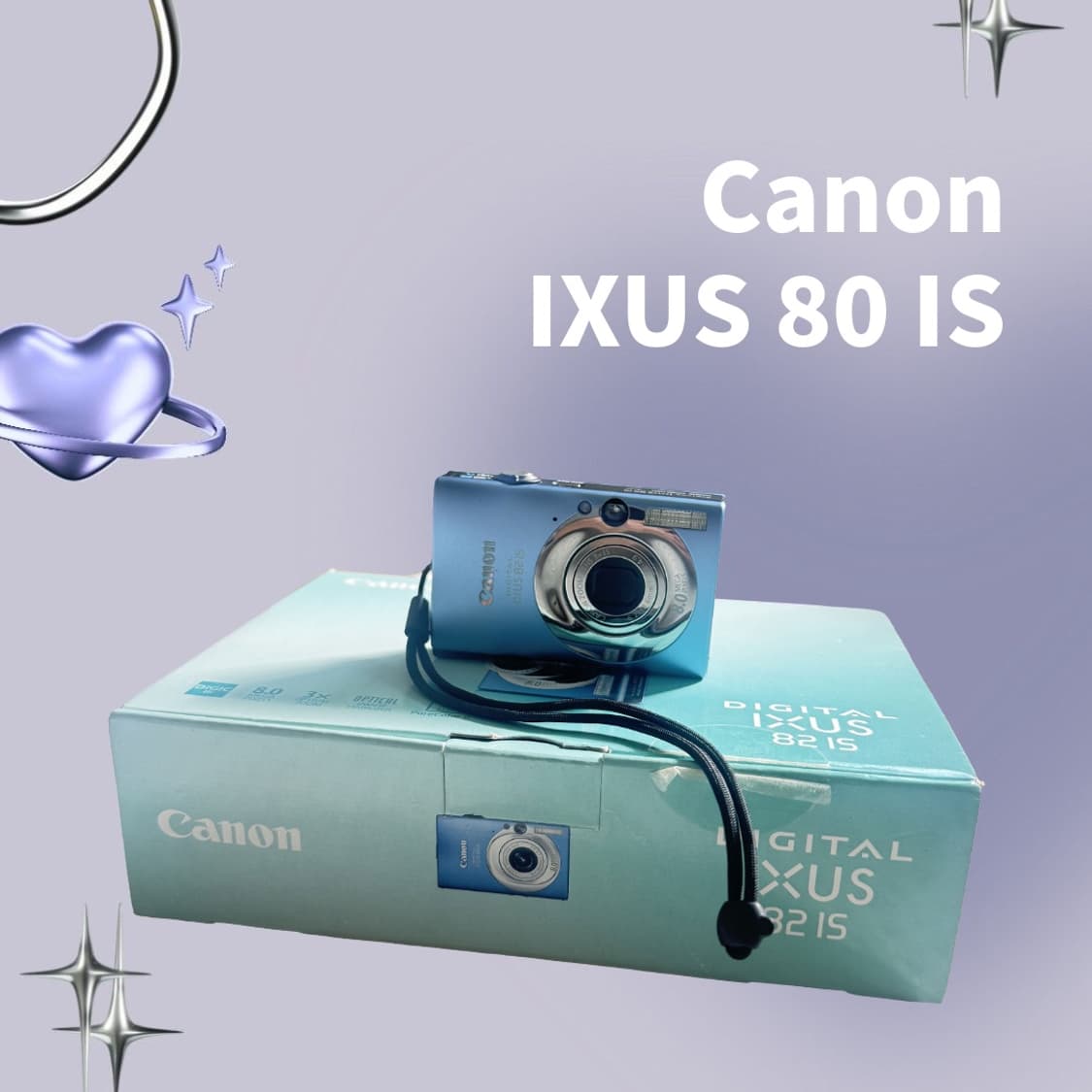 리사디카🩵) 캐논 익서스 80 IXUS 80 스카이블루 상품이미지1