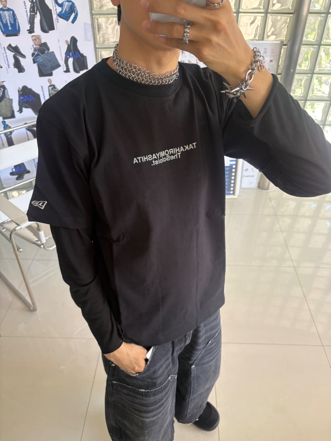 Soloist X Newera S/S cotton tee 상품이미지1