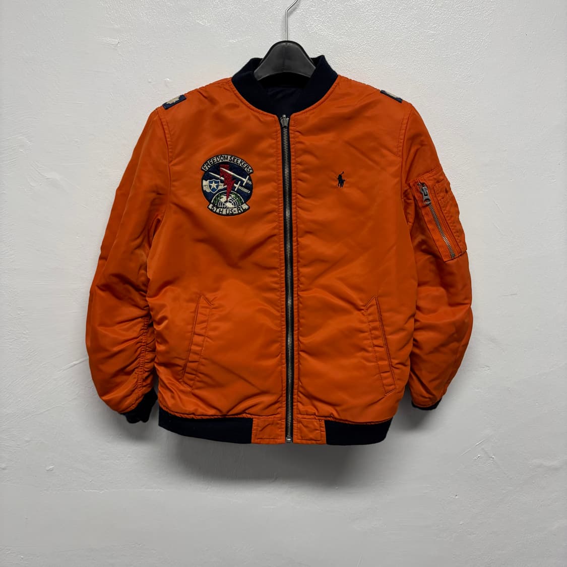 폴로 랄프로렌 리버서블 패치 MA-1 상품이미지3