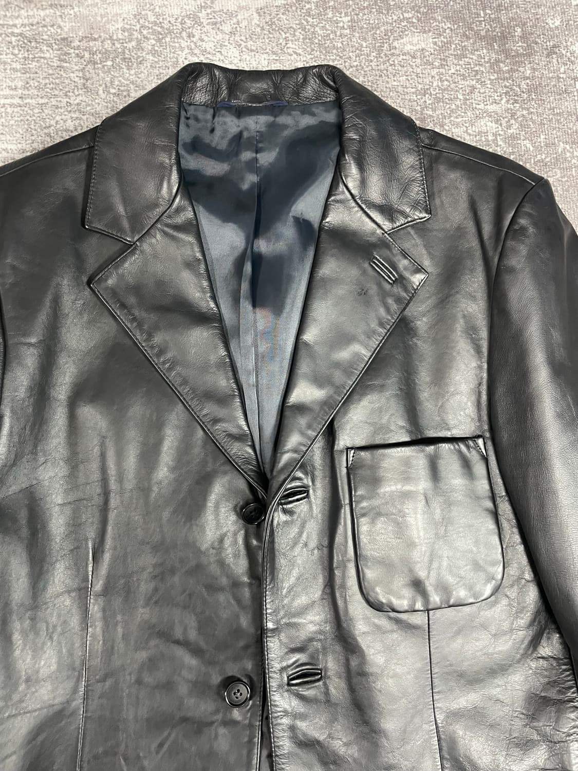 90s GAP 샘플버전 가죽자켓 상품이미지2