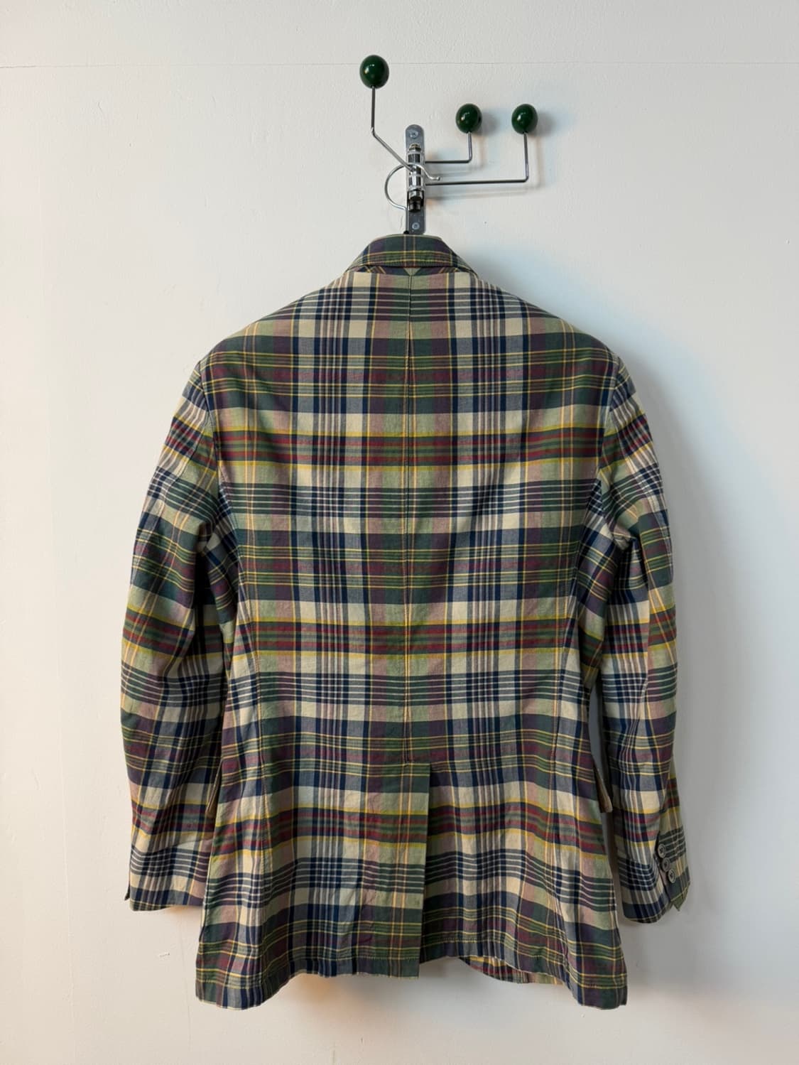 폴로 랄프로렌 마드라스 체크 블레이져 자켓  상품이미지7